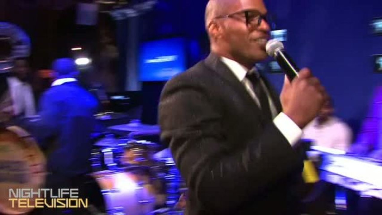 Watch Jamie Foxx, Kate Walsh, & Jennifer Hudson perform & party it up at the Samsung Super Bowl Party in New Orleans