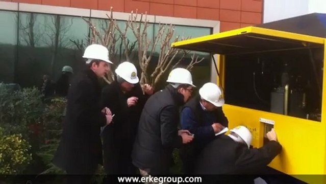 ERKE Dış Ticaret ltd., CompAir C250-12 TurboScrew Diesel Portable Compressor Start-Up - Ege Zemin - İzmir