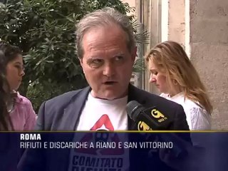 Rifiuti, le nuove discariche a Riano e San Vittorino