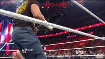 Triple H and Brock Lesnar brawl on WWE RAW 25-Feb-13