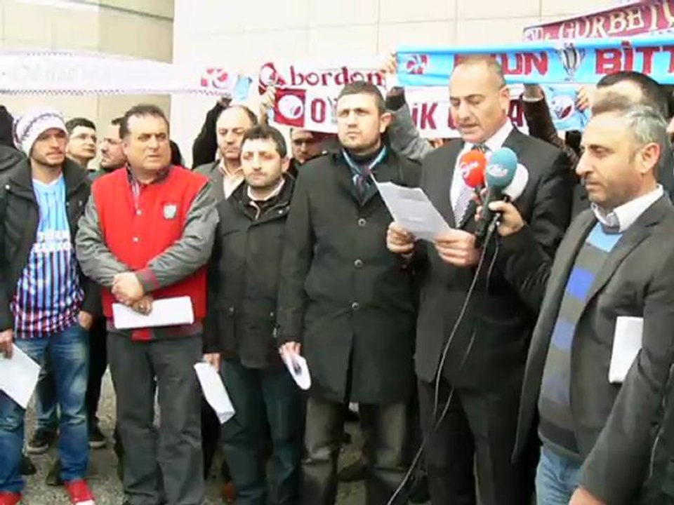 TRABZONSPORLULAR PLATFORMU 27 ŞUBAT BASIN AÇIKLAMASI
