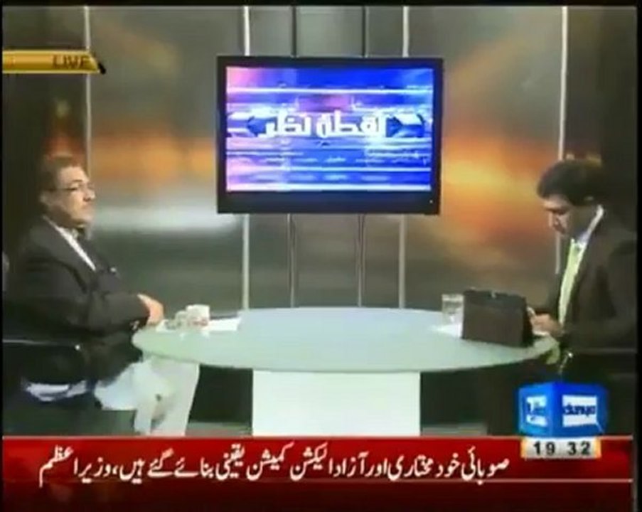 Nuqta e Nazar with Mujeeb ur Rehman Shami By Duniya Tv - 27th February 2013