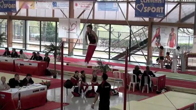 Gymnastique aux agrès. Sélective du 92 à Clamart.