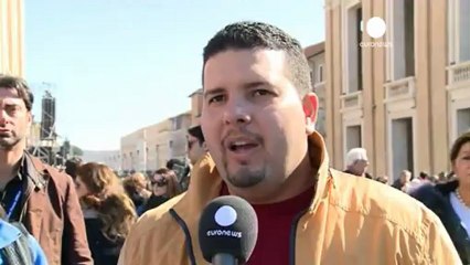 Vatikan'da hüzün ve umut günü