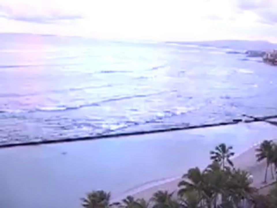 Diamond Head Waikiki Beach surfers Oahu Hawaii