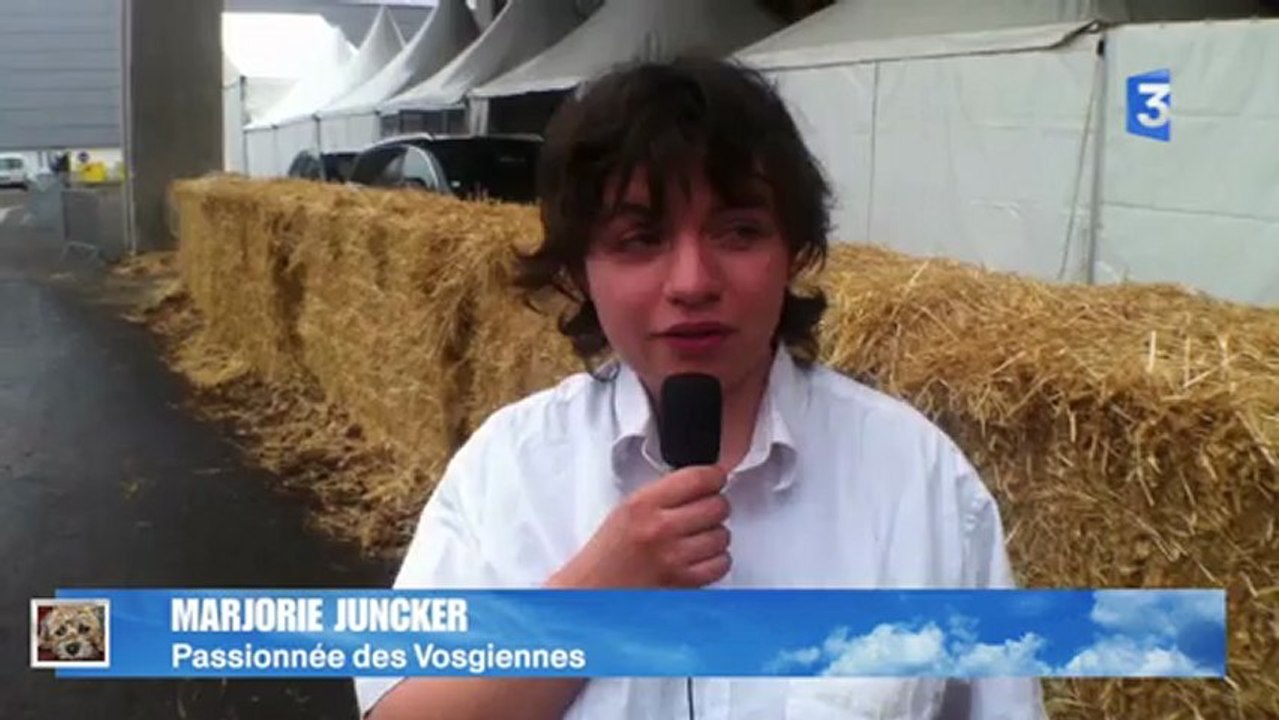 SIA 2013 : Web-interview Marjorie Juncker sur la Vosgienne
