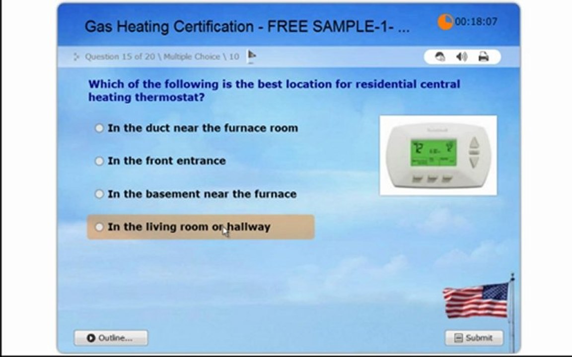 Gas Heating Certification - Practice Exam 1 - NATE ICE HVAC - Gas Furnaces