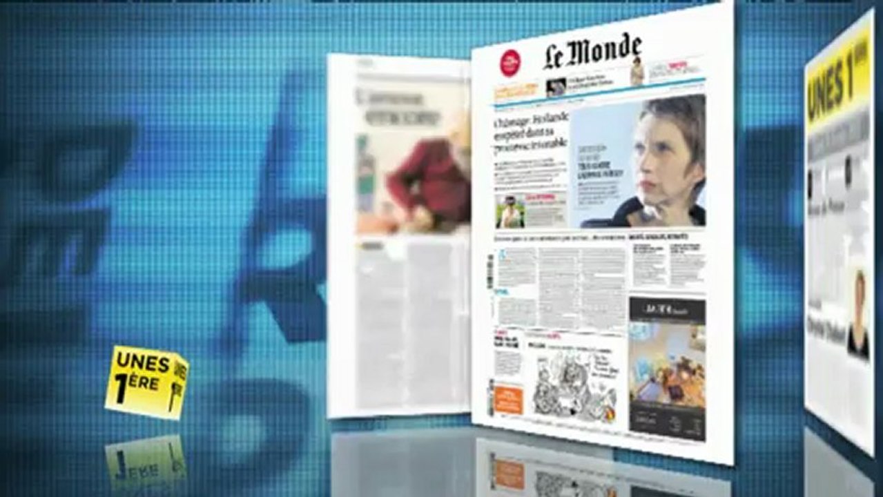 Revue de presse Unes 1ère - Mardi 26 février 2013