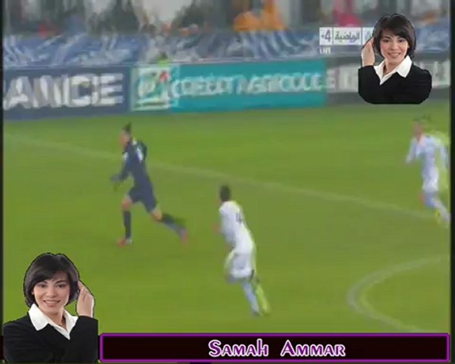 هدف ابراهيموفيتش ... باريس سان جيرمان 1-0 مارسيليا