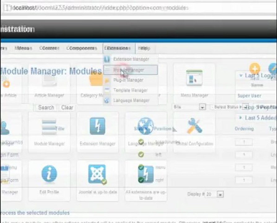 How to Add Custom HTML module in Joomla 2.5