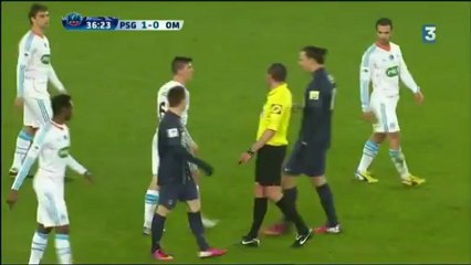 Joey Barton critique le nez de Zlatan (27.02.13) PSG-OM