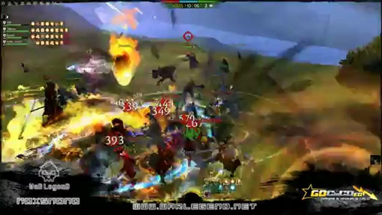 WaR LegenD Guild Wars 2 GvG 30v30 vs GoD (Desolation)