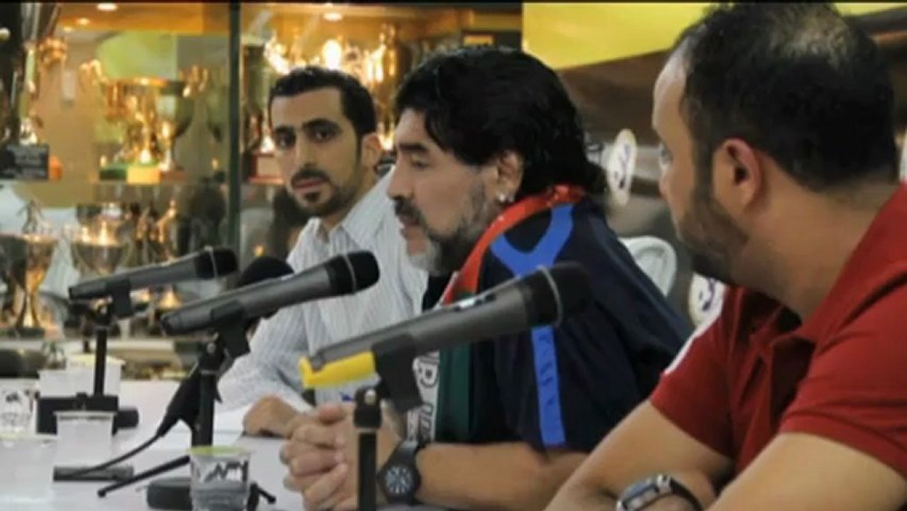 Dubai: Del Potro ist stolz auf Edelfan Maradona