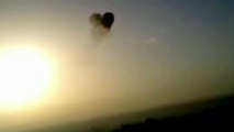 Flagrante - Vídeo registra momento exato da explosão de balão no Egito