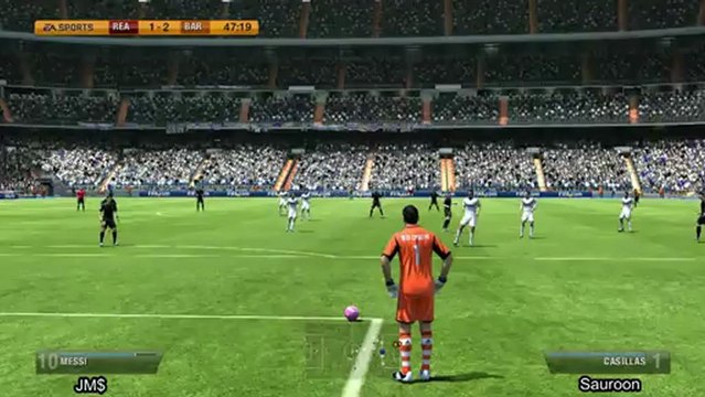FIFA 13 - (Sauroon) Real Madrid 3 VS 2 FC Barcelone (JM$)