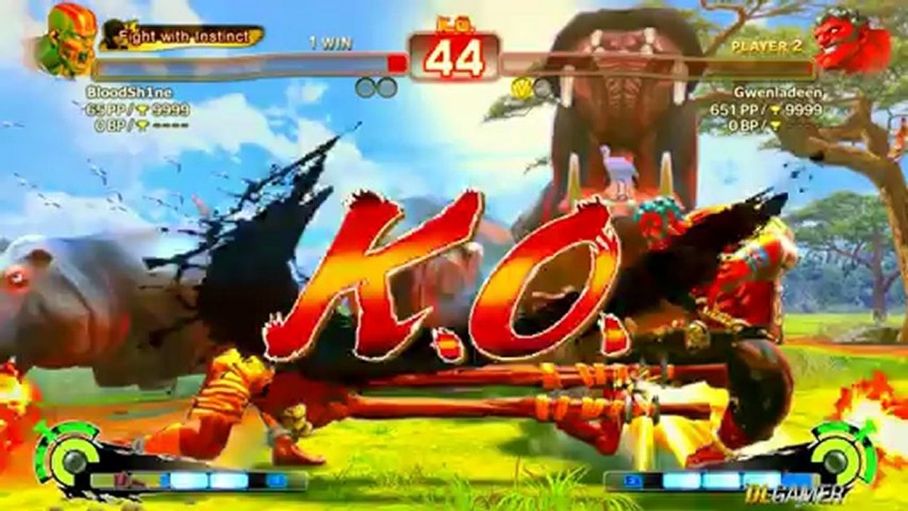 Super Street Fighter IV Arcade Edition v2012 - Sauroon vs BS