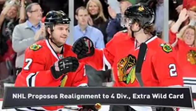 NHL Realignment Plan: 4 Div., Wild Cards