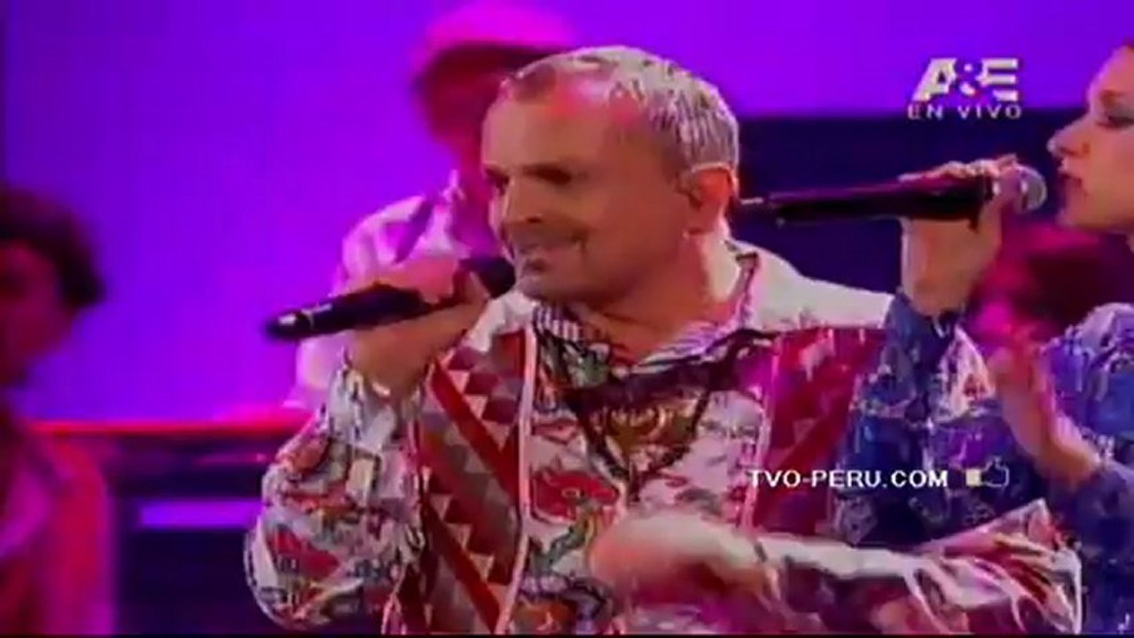 Miguel Bosé en Viña del Mar 2013