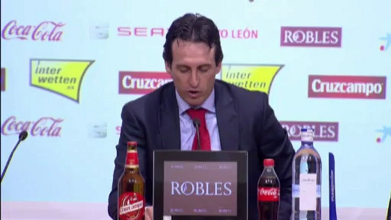 Emery: " El primer gol nos ha generado muchas dudas"