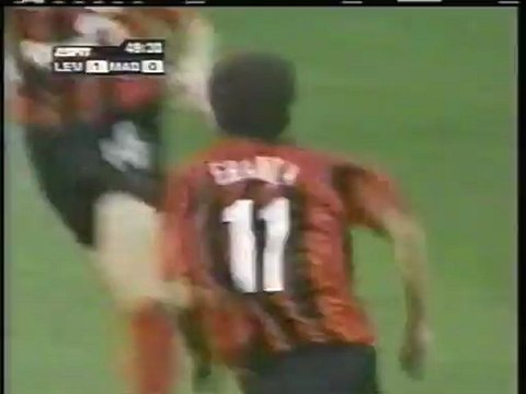 2004 (September 15) Bayer Leverkusen (Germany) 3-Real Madrid (Spain) 0 (Champions League)