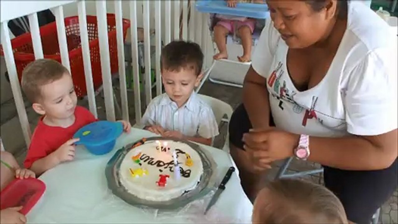 2 ans de benjamin à la crèche
