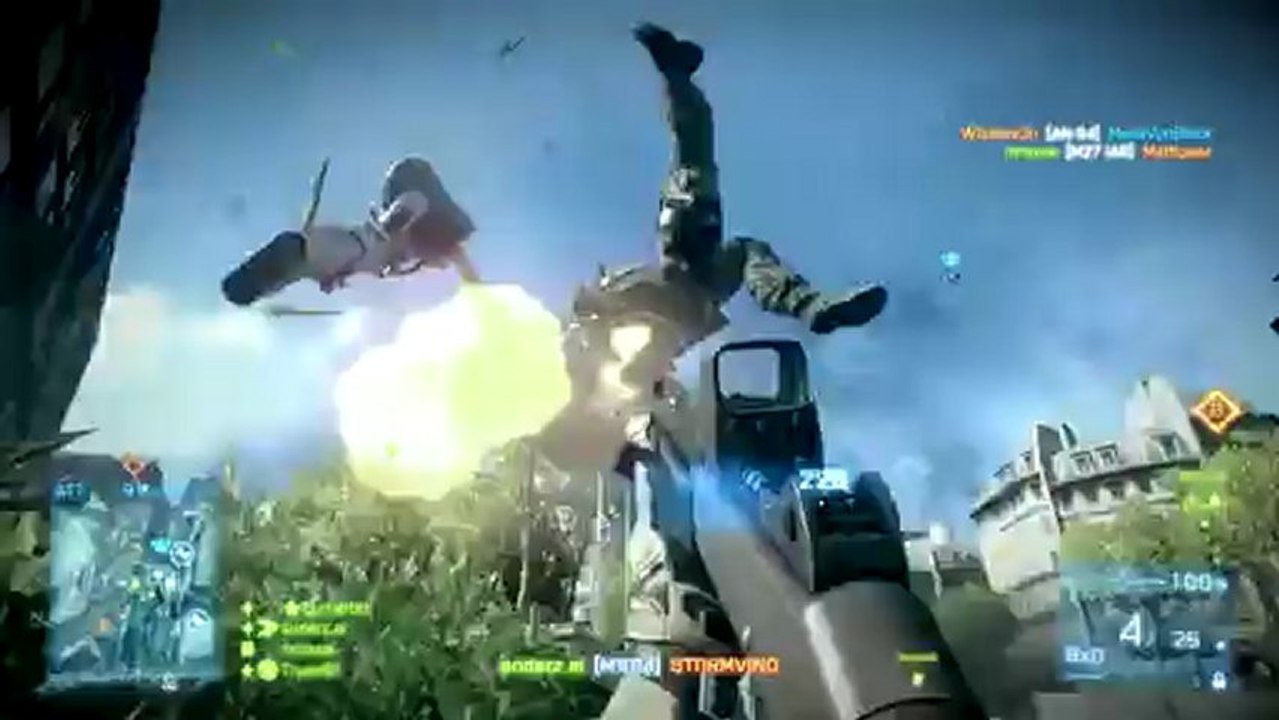 Battlefield 3 Montages - 40 Kills Shotgun Montage