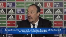 Rafael Benítez exprime sa colère !