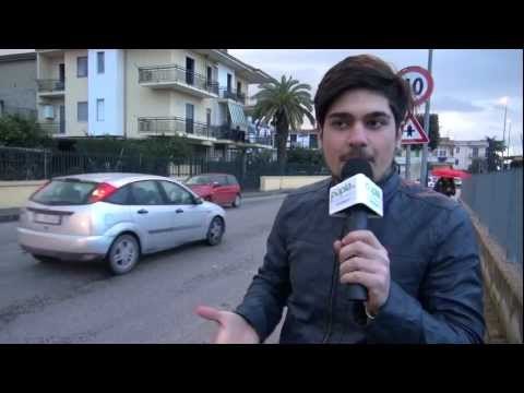 Aversa (CE) - Buche e fossi in via Guitmondo (27.02.13)