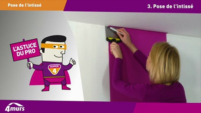 Comment poser du papier peint intissé ?