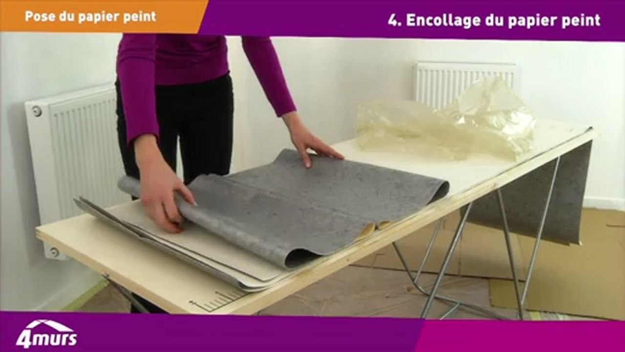 Comment poser du papier peint classique ou vinyle