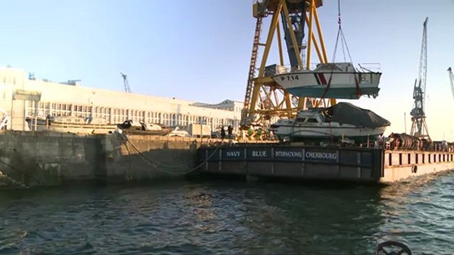 Enlèvement de petits navires et engins nautiques à Brest