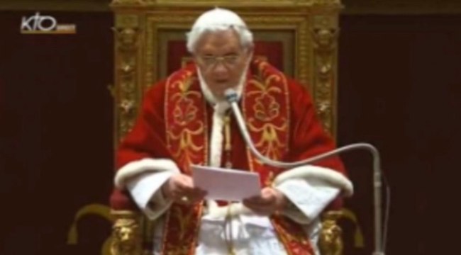 Benoit XVI promet obéissance au prochain pape