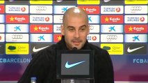 Guardiola reconoce que le gustaría estar más cerca del Real Madrid en la clasificación