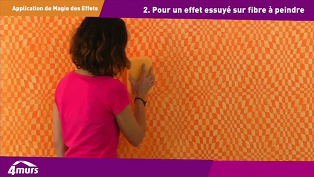 Peinture Magie des Effets : comment réaliser un effet nuagé, essuyé ou lissé
