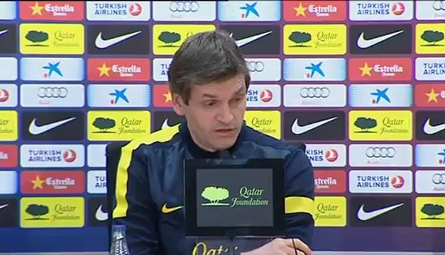 Vilanova: Igual somos nosotros los que estamos a ocho