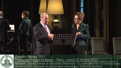 Prix des Muses 2013 - Palmarès : Les Mentions