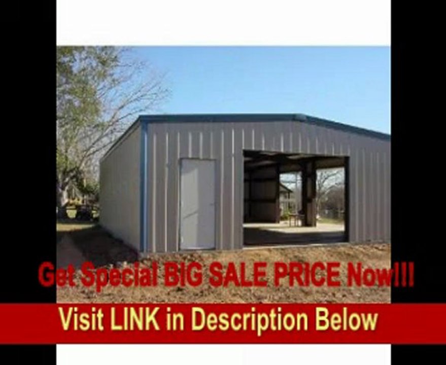 [BEST PRICE] Duro Steel I30x30x11 Metal Building Kit Factory Direct New Garage Shop Structure