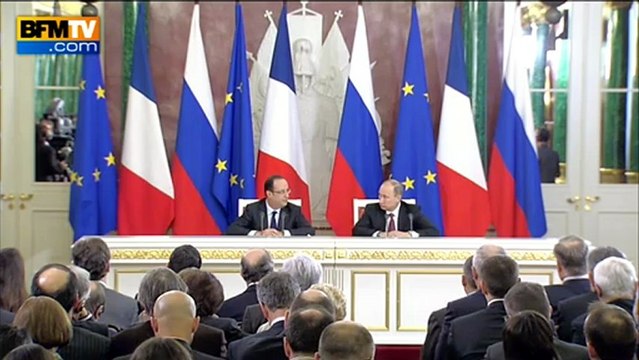 Hollande en Russie: nous avons progressé sur la Syrie - 28/02
