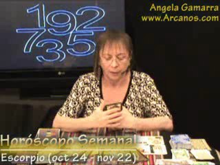 Horoscopo Escorpio del 11 al 17 de enero 2009 - Tarot