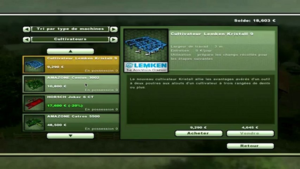 Farming Simulator 2013 - Carrière suivie #7 [1/2]