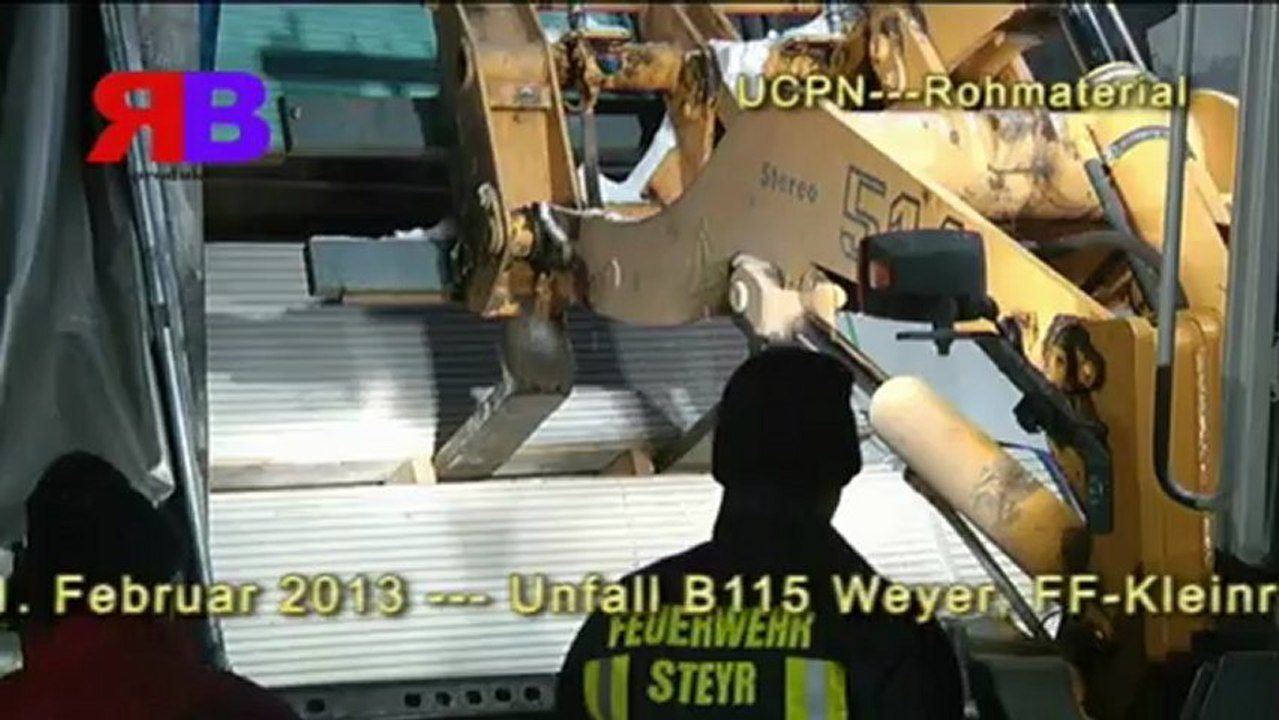 LKW Unfall Kleinreifling 20.2.2013 ucpn