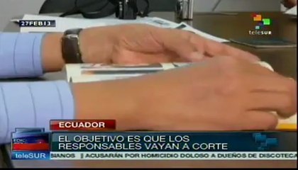 Padres de víctimas del ataque a Sucumbíos visitaron Ecuador