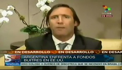 Min. Lorenzino habla sobre audiencia contra fondos buitres