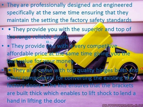 Lambo Vertical Doors