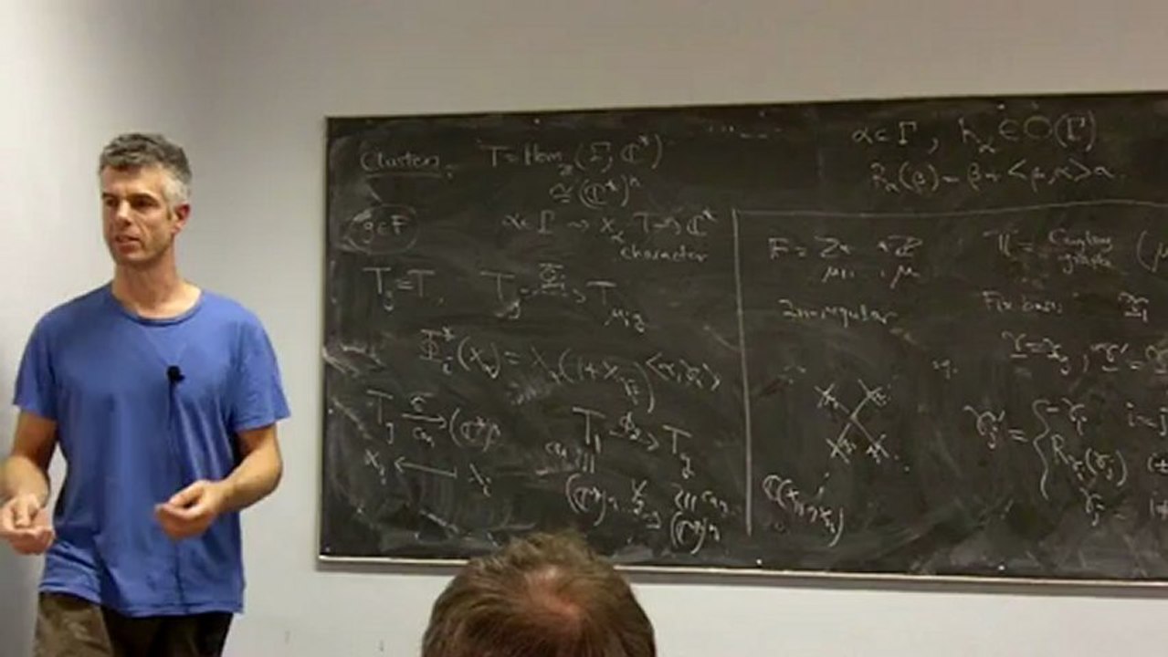 Cluster varieties and stability conditions - Tom Bridgeland
