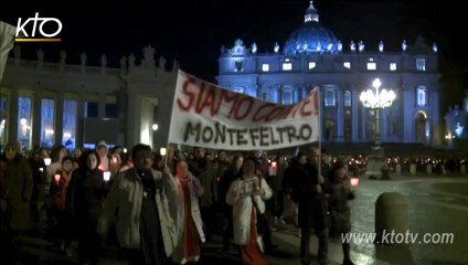 Veillée de prière place Saint-Pierre