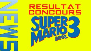 Résultat du concours Super Mario Bros. 3 (NES)