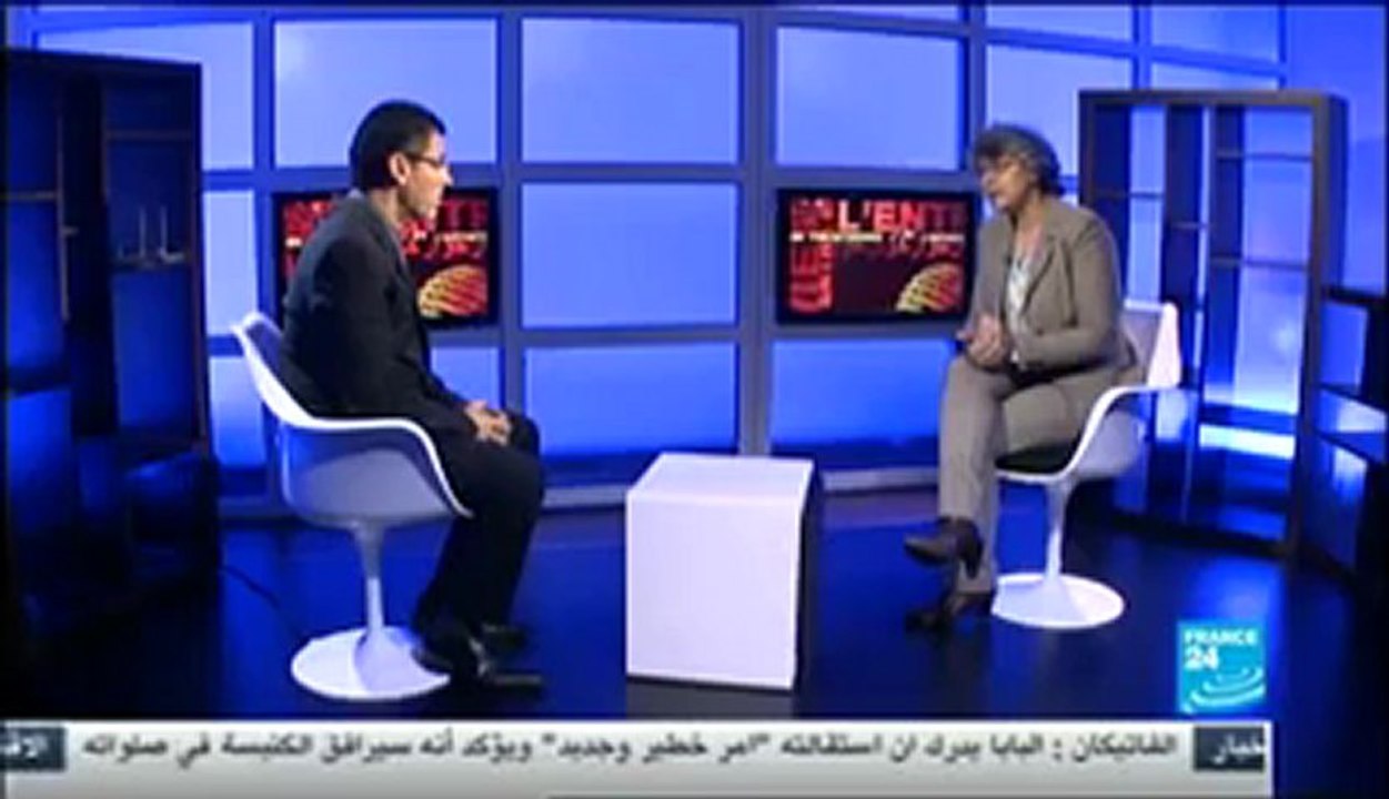 ‫كامل اللقاء مع الأستاذة بسمة الخلفاوي على قناة فرنسا 24‬