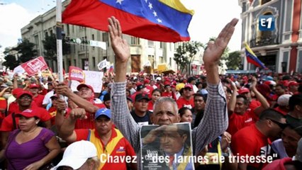 Chavez : des "larmes de tristesse"
