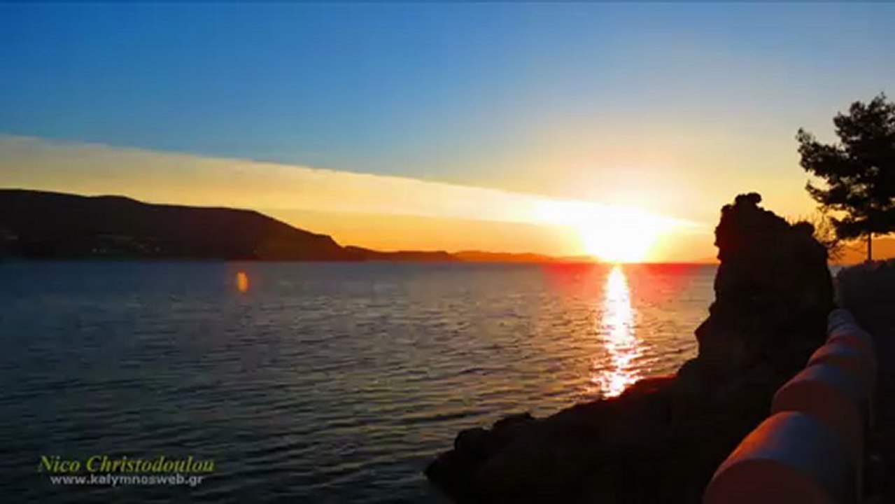 Time Lapse 5 - Kalymnos Harbour Bay at Sunrise - 06/03/2013